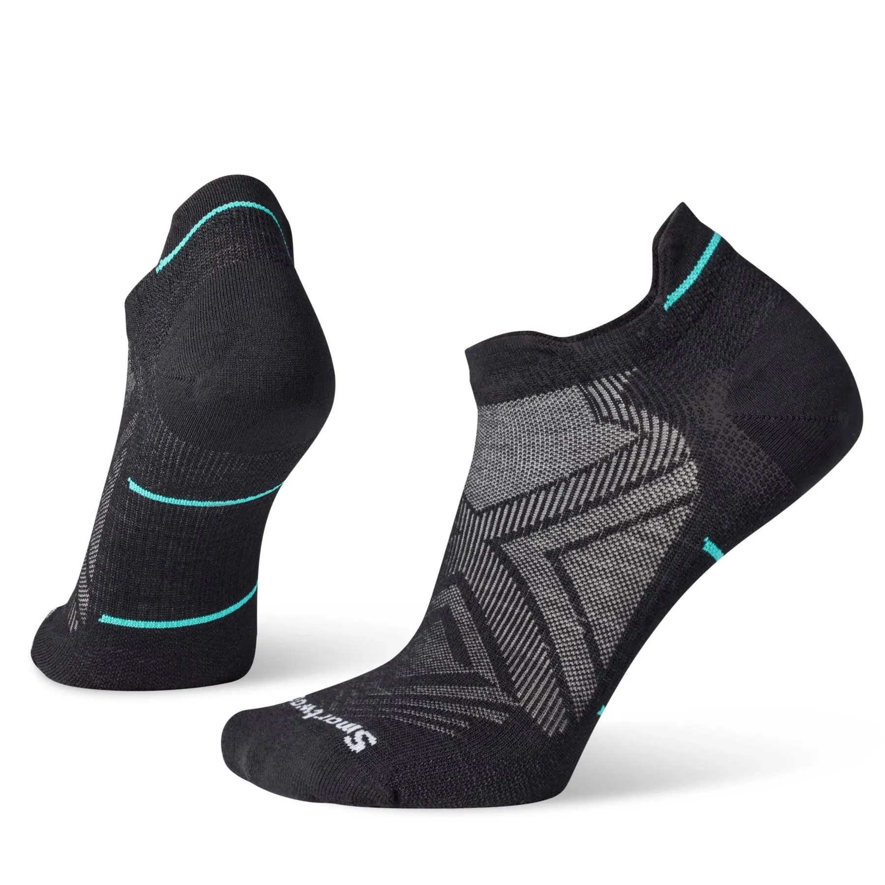 Smartwool Women's Run Zero Cushion Low Ankle Socks - Black