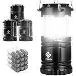 Etekcity Camping Lanterns For Power Outages 4 Pack, Flashlight For Camping ...