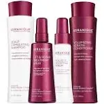 Keranique Volumizing Hair Products Set for Thinning Hair - Thickening Shampoo and Conditioner, Follicle Booster Hair Serum, Volumizing Spray - Fine Hair Texture Boost and Repair with Keratin for Women