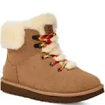 Ugg Women's Classic Mini Alpine Lace Boot, Chestnut, 5