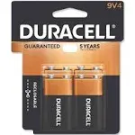 Duracell Coppertop Alkaline 9V Batteries