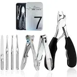 Thick Nail Clippers, Toe Nail Clippers for Thick Nail Toenail Ingrown Podiatr...