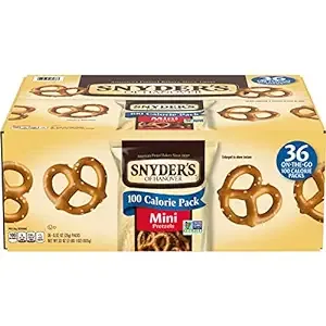 Snyder's Mini Pretzels 100 Calorie Bags 36 Count