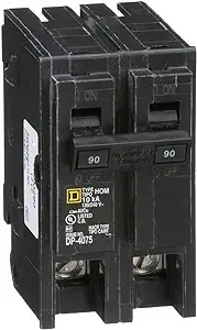 Square D Homeline 90 Amp 2-Pole Circuit Breaker HOM290CP