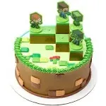 Minecraft Mobs Beware Cake Topper