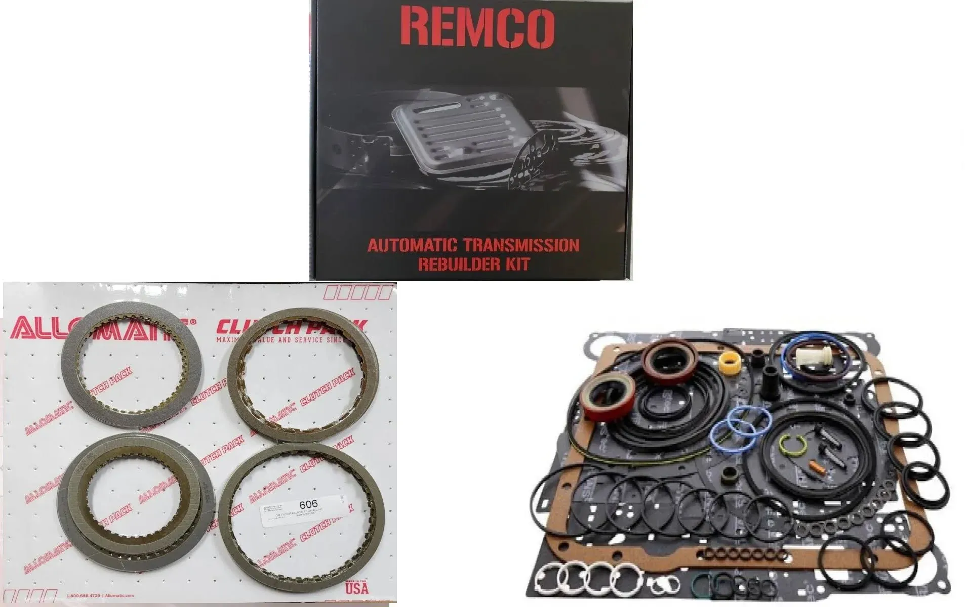 4L60E(93-03) TRANSMISSION BANNER KIT WITH OVERHAULT KIT AND CLUTCHES