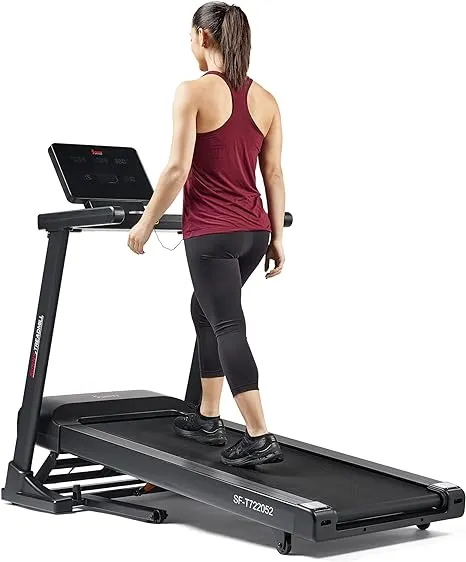 Sunny Health & Fitness Astra Elite Smart Auto Incline Brushless Motor Treadmill