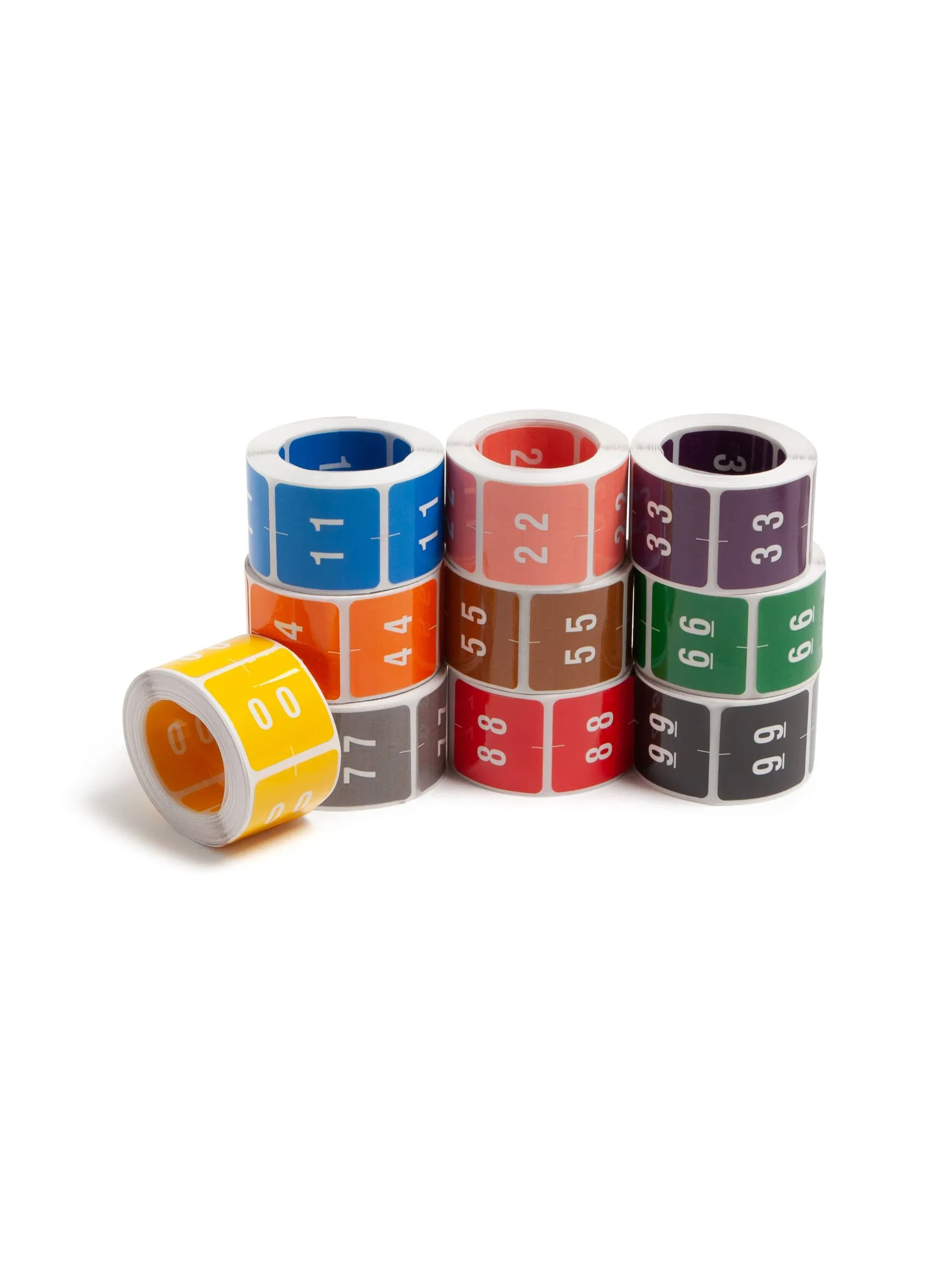 Smead DCC Color-Coded Numeric Labels - Rolls