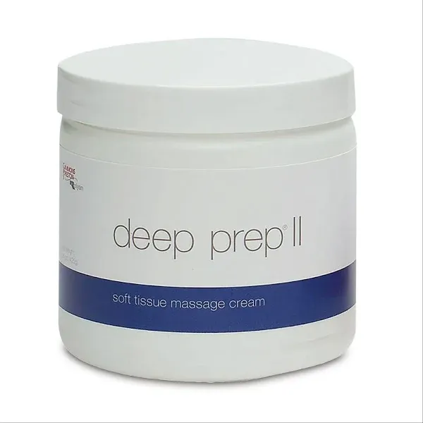 Deep Prep II Massage Cream, 15 oz Jar