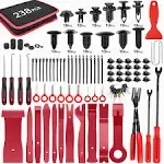 238Pcs Trim Removal Tool, Auto Push Pin Bumper Retainer Clip Set