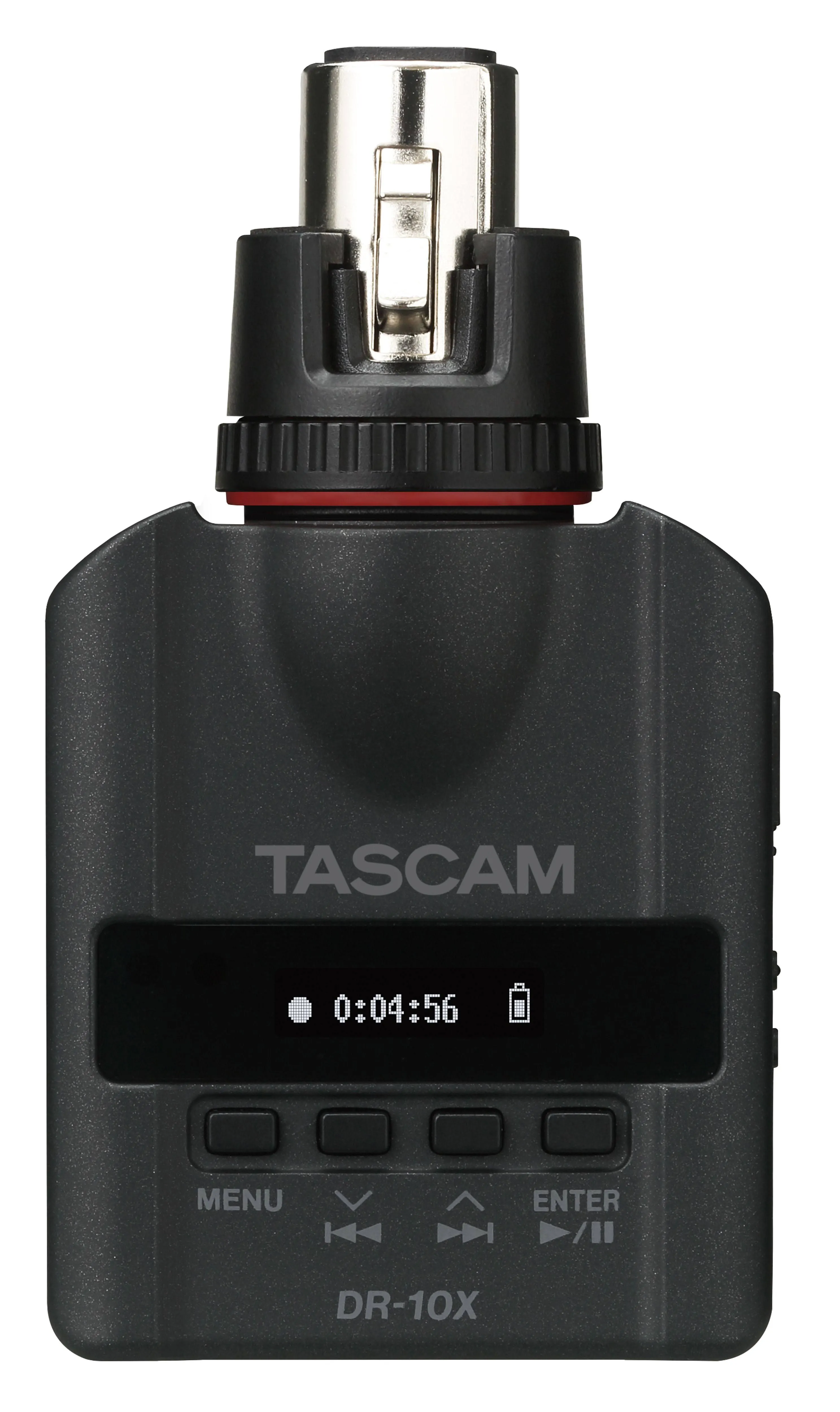 Tascam DR-10X Plug-On Linear PCM Digital Audio Recorder for XLR Microphones