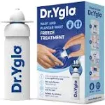 Dr. Yglo Wart and Plantar Wart Removal | 18 Applications | Drug-Free Cryo Freeze Therapy with Precision Applicator | Fast and Effective Freeze