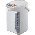 Zojirushi Micom Water Boiler and Warmer, 169 oz/5.0 L, White