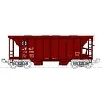 Kato 106-4700 N ACF 70-Ton 2-Bay Covered Hopper (Set of 8)