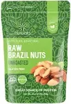 Brazil Nuts Raw, 2lb. Brazilian Nuts, Raw Brazil Nuts Unsalted, Shelled Brazil N