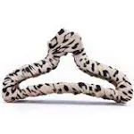 KITSCH | Satin Wrapped Claw Clip | Leopard