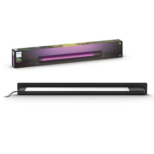 Philips Hue White and Color Ambiance Amarant Outdoor Light Bar - 1 Pack - Weatherproof - 1600 Lumen - Requires Hue Bridge and Power Supply - Compatible with Alexa, Apple HomeKit and Google Assistant