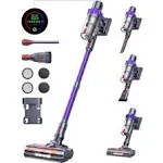 BuTure Cordless Vacuum Cleaner, 38Kpa 450W Stick Vacuum with Brushless Motor