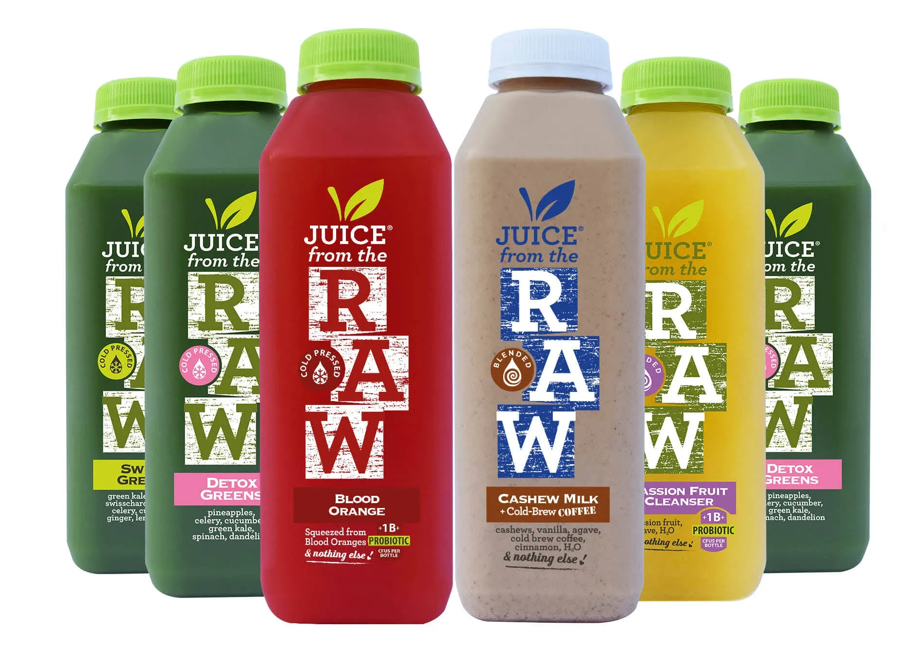 Juice Cleanse with Cashew Coffee Milk | Juice From the RAW®