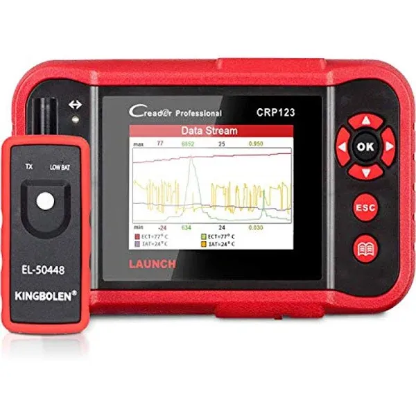 2023 Elite Launch CRP123 OBD2 Scanner with TPMS Activation Relearn Tool