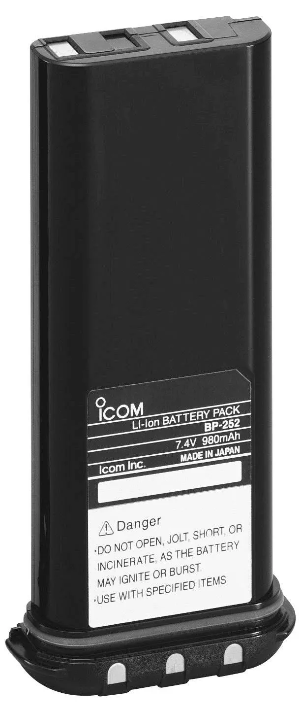 Icom Li-Ion Battery f/M34 & M36 BP252