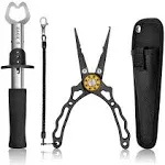 Zacx Fishing Pliers, Fish Lip Gripper Upgraded Muti-Function Fishing Pliers Hook