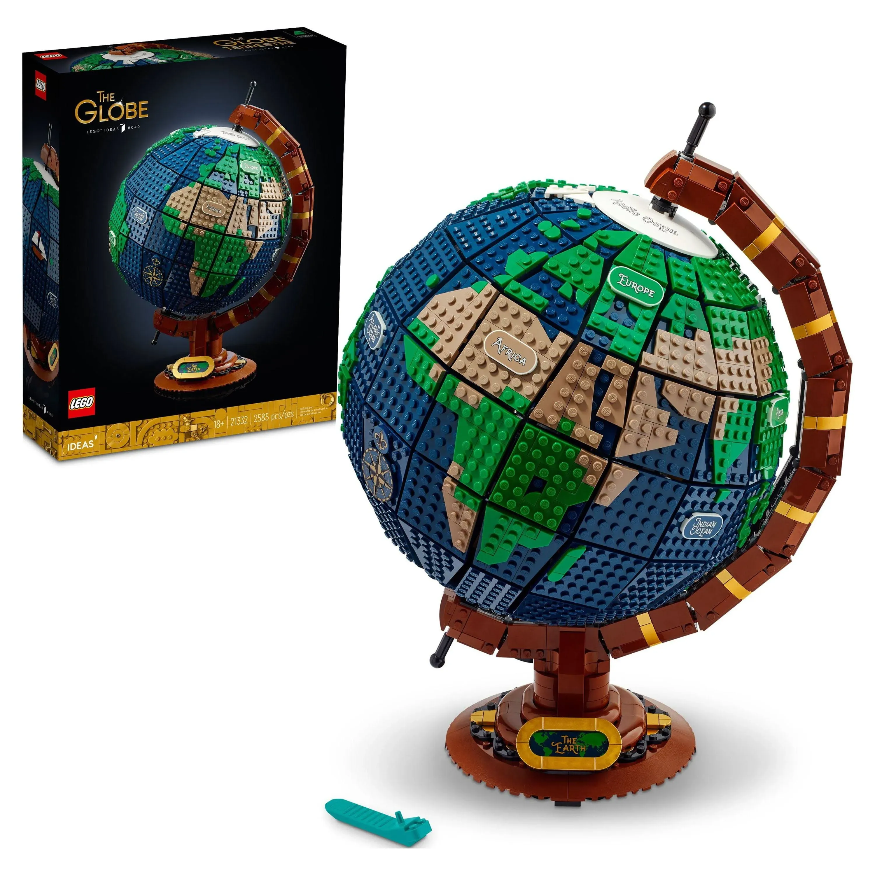 LEGO Ideas The Globe 21332 Building Set for Adults (2585 Pieces)