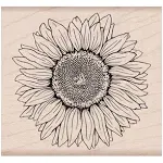 Hero Arts K6288 Wood Stamps, Hero Florals Sunflower