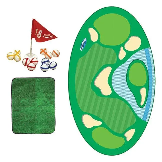 Swimways Pro-Chip Spring Golf Floating Pool Game