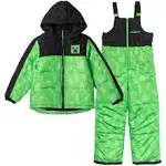 Zombie Zip Up Puffer Jacket and Snow Bib Ski Pants Toddler| Child