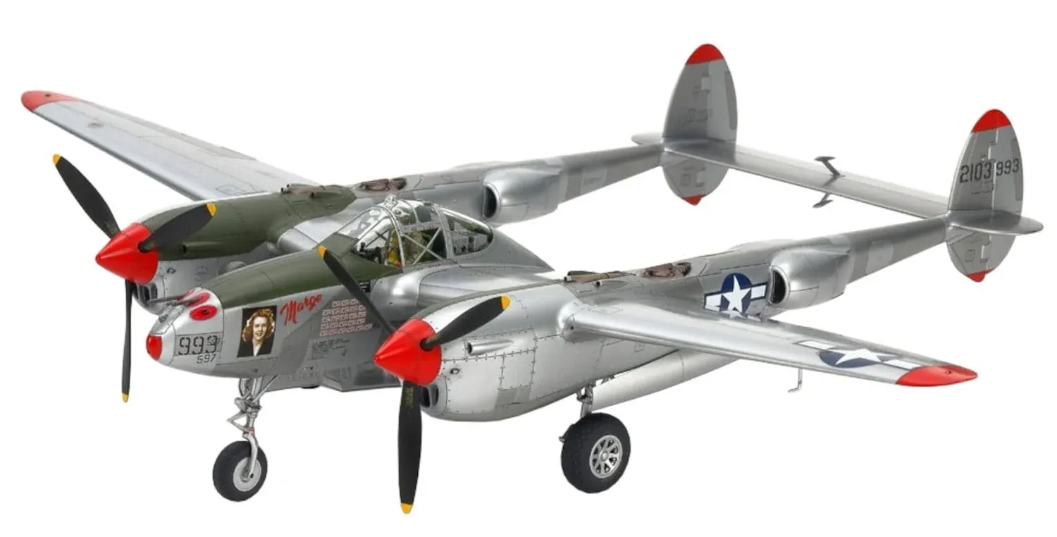 Tamiya 61123 Lockheed P-38J Lightning 1/48 Model Kit