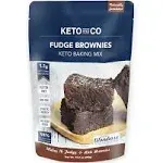 Keto And Co Keto Baking Mix, Fudge Brownies - 10.2 oz