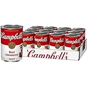 Campbell's Condensed Beef Consommé, 10.5 Ounce Can (Pack of 12)