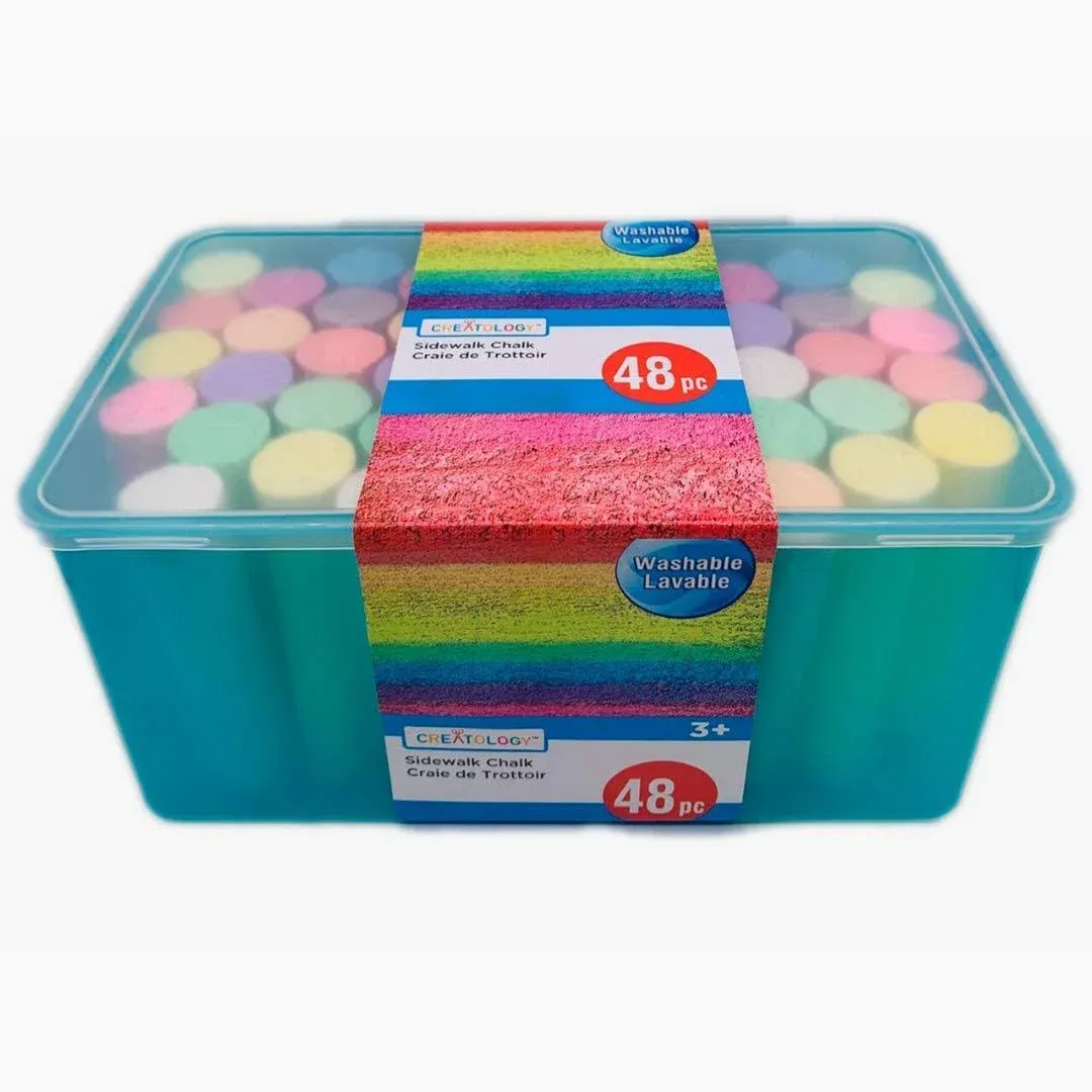 8 Packs: 48 ct. (384 total) Sidewalk Chalk Set by Creatology™