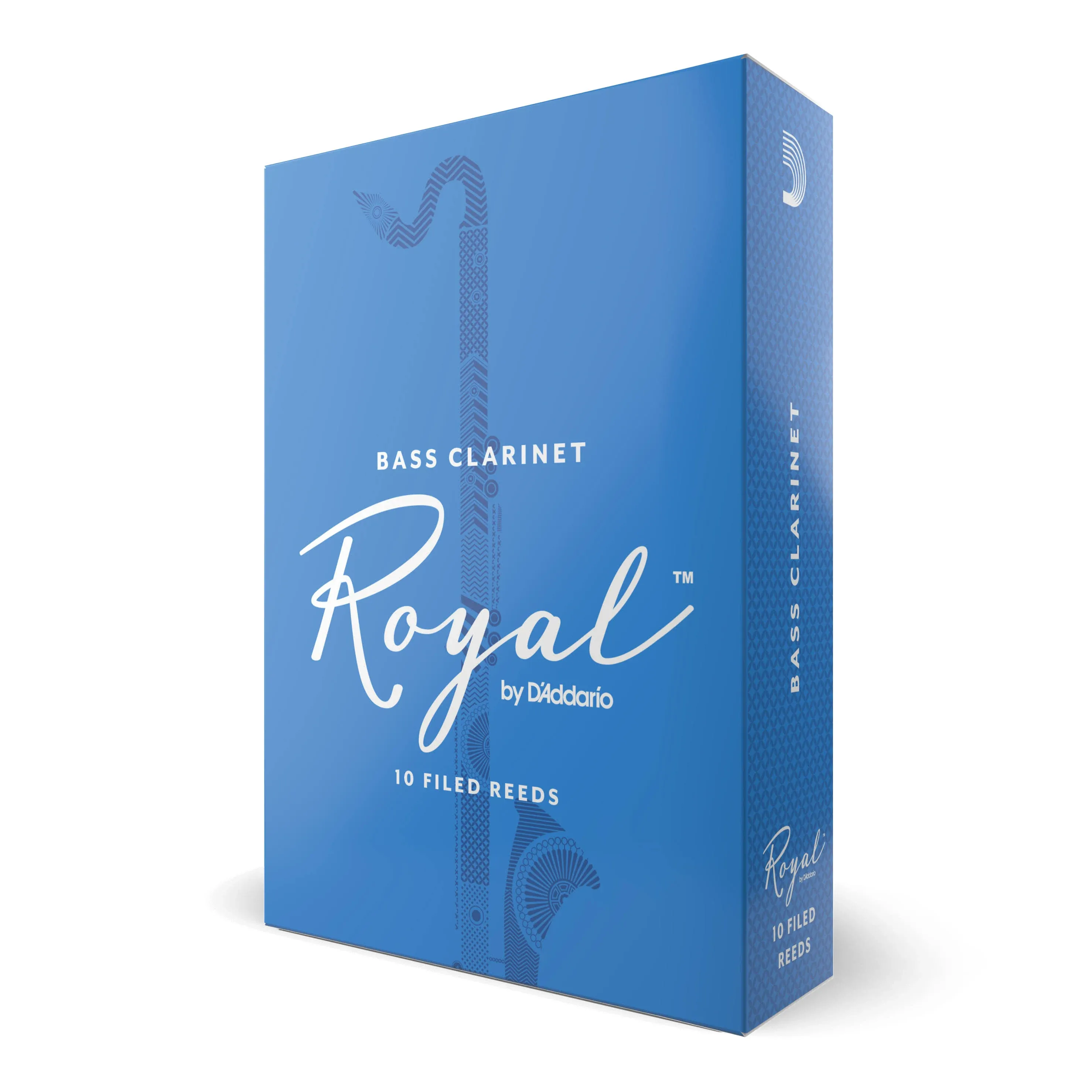 Rico Royal - Bass Clarinet Reeds - Strength: 2, 10-Pack