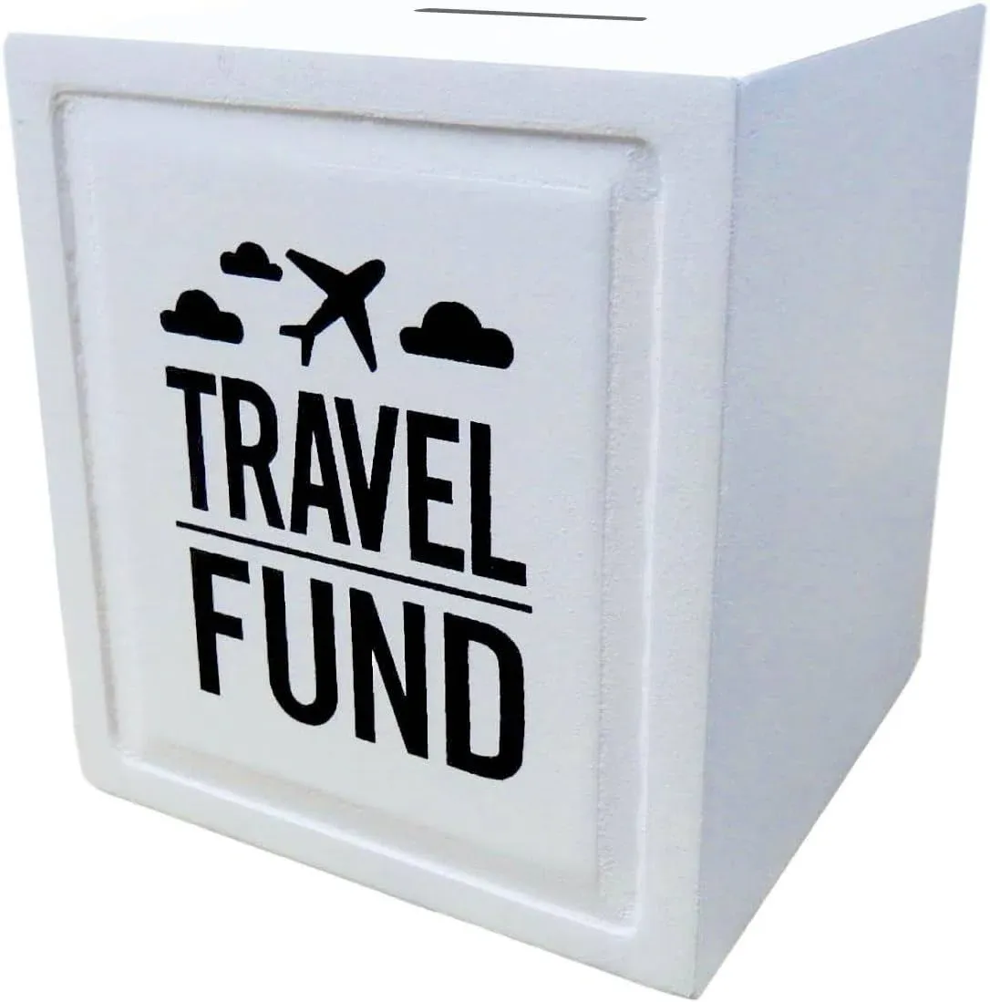 Sterling James Co. Travel Fund Piggy Bank - Wedding and Travel Gift Ideas - Money ...