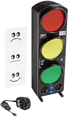 Yacker Tracker Noise Level Monitor, LED, 17 Inches, Red/Yellow/Green 