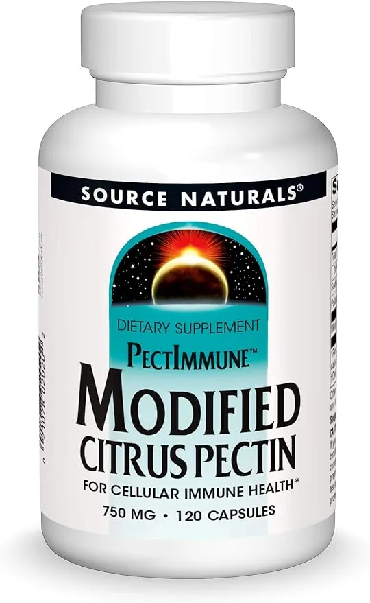 Source Naturals PectImmune Modified Citrus Pectin 750mg - 120 Capsules