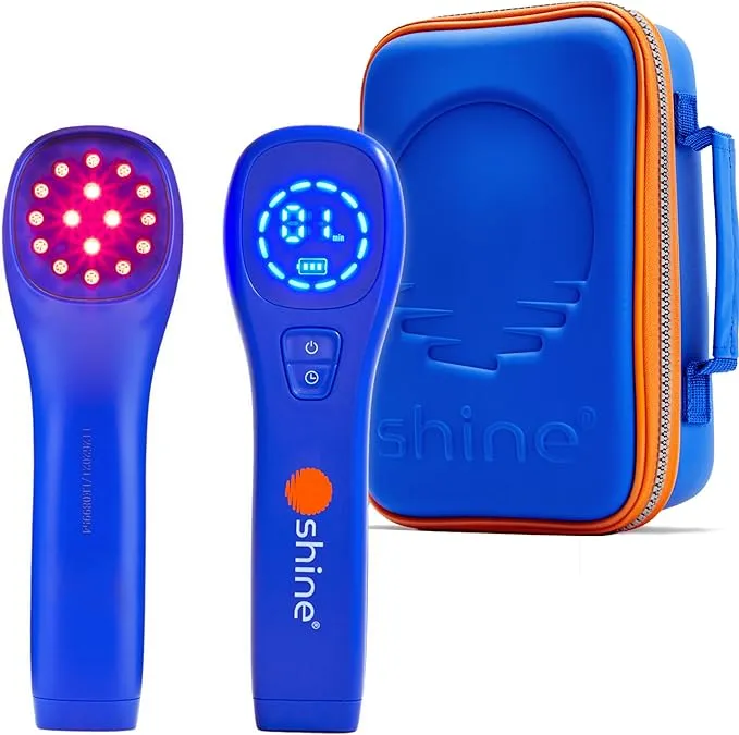 SHINE™ [NEW 2024 Model] Red Light Therapy for Body - Medical Red Infrared Light Therapy - LED Light Dual Wavelength - Red 660nm and Infrared 850nm Light Therapy - Joint and Muscle Care - Fast Recovery