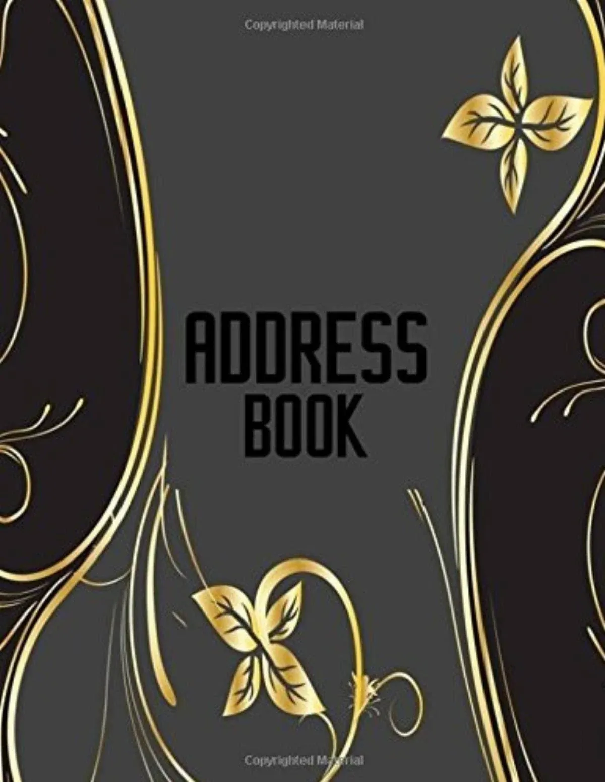 Address Book: A4 Extra Large At A Glance Address Log Book For Contacts, With Addresses, Phone Numbers, Emails & Birthday. Alphabetical A-Z Organizer ... Volume 73 (Extra Large Address Books) By Divine Stationaries