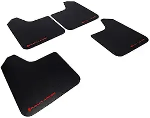 Rally Armor Universal Basic Mud Flaps Black with Red Logo Car/Truck/SUV ALL NEW