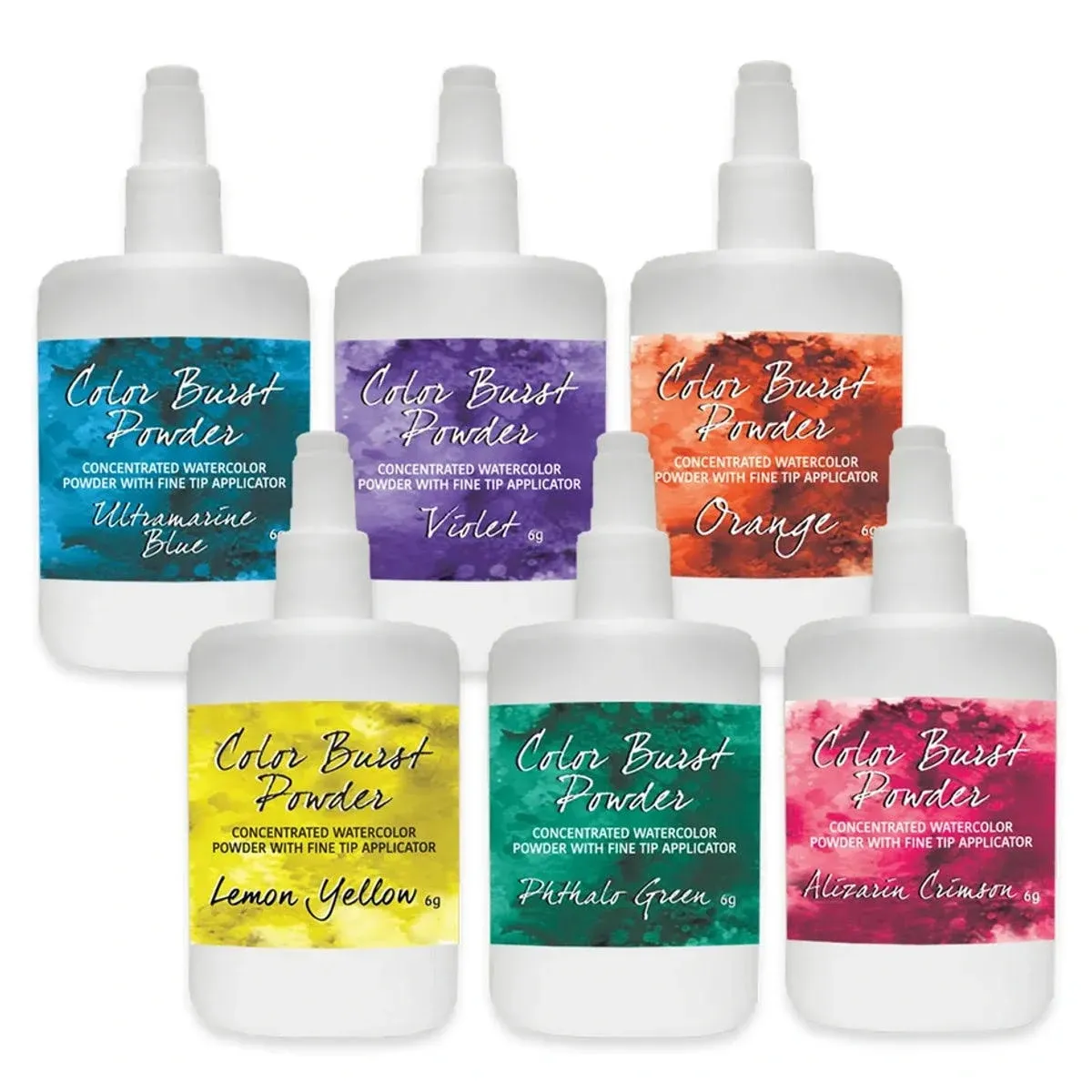 Color Burst Powder Brights 6 Pack