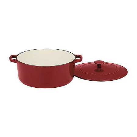 Cuisinart Chef's Classic Enameled Cast Iron 7-Quart Round Covered Casserole