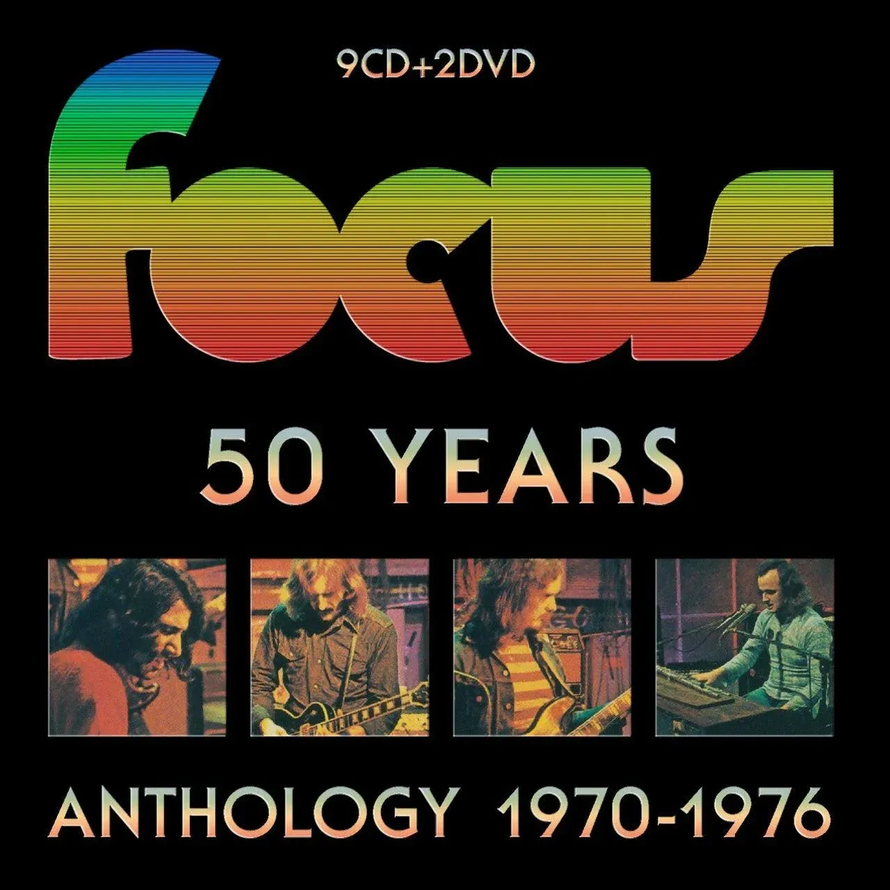 Various - 50 Years Anthology 1970-1976 (9CD+2DVD PAL Region 0) CD