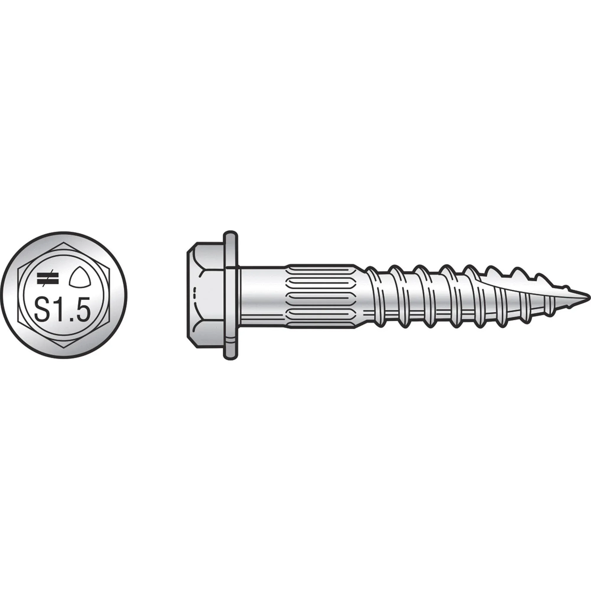 Simpson Strong-Tie SDS Heavy-Duty Connector Screw