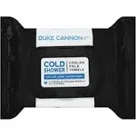 Duke Cannon Supply Cooling Field Towels, Cold Shower - 25 towels