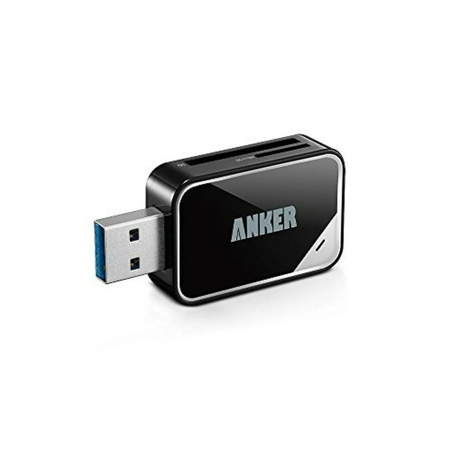 Anker 2-in-1 USB 3.0 SD Card Reader LED display brilliance Broadly compatible