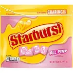 All Pink Fruit Chew Candy Sharing Size Bag, 15.6 Oz.