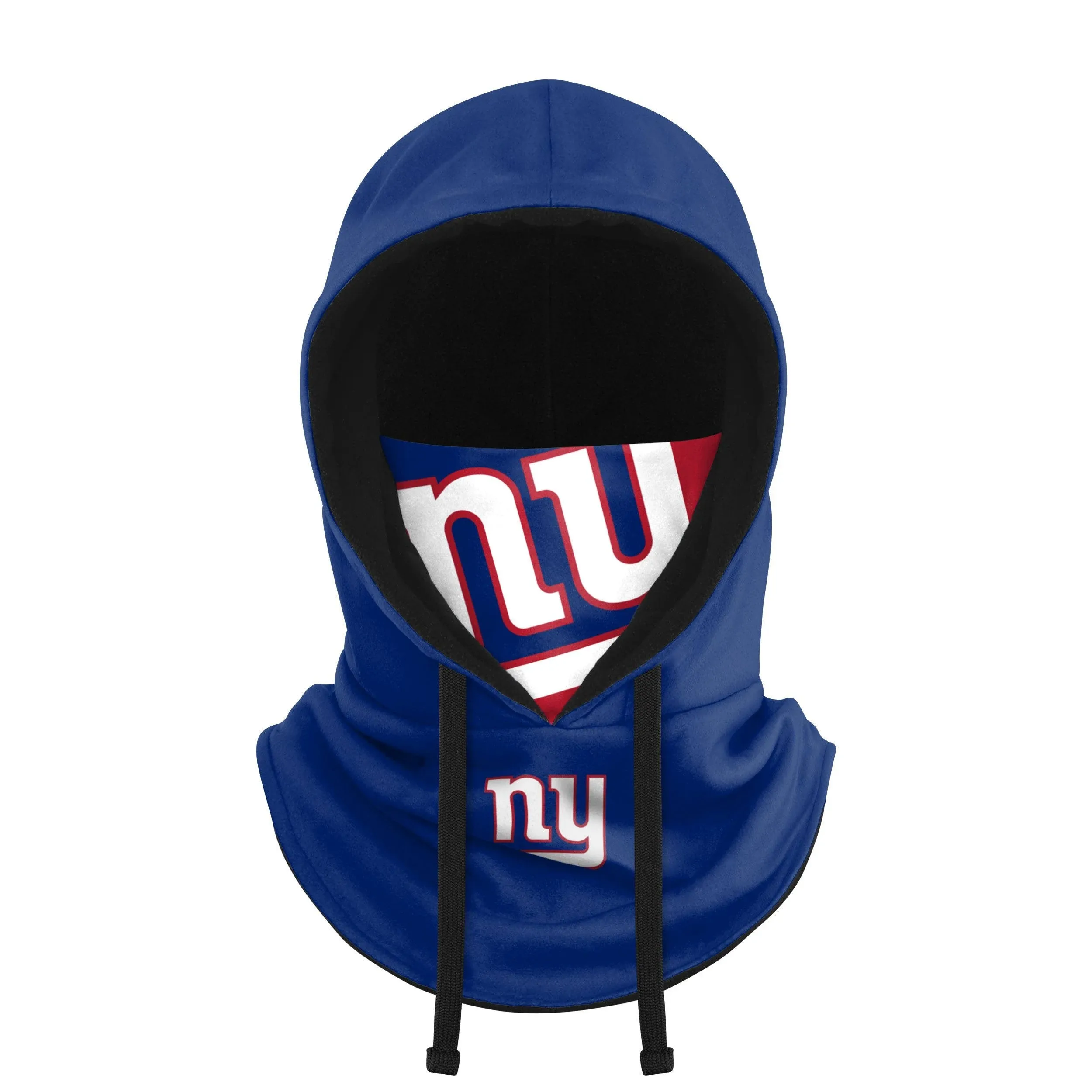 FOCO NFL Logo Team Color Drawstring Winter Cap Hooded Gaiter Balaclava Face Cover