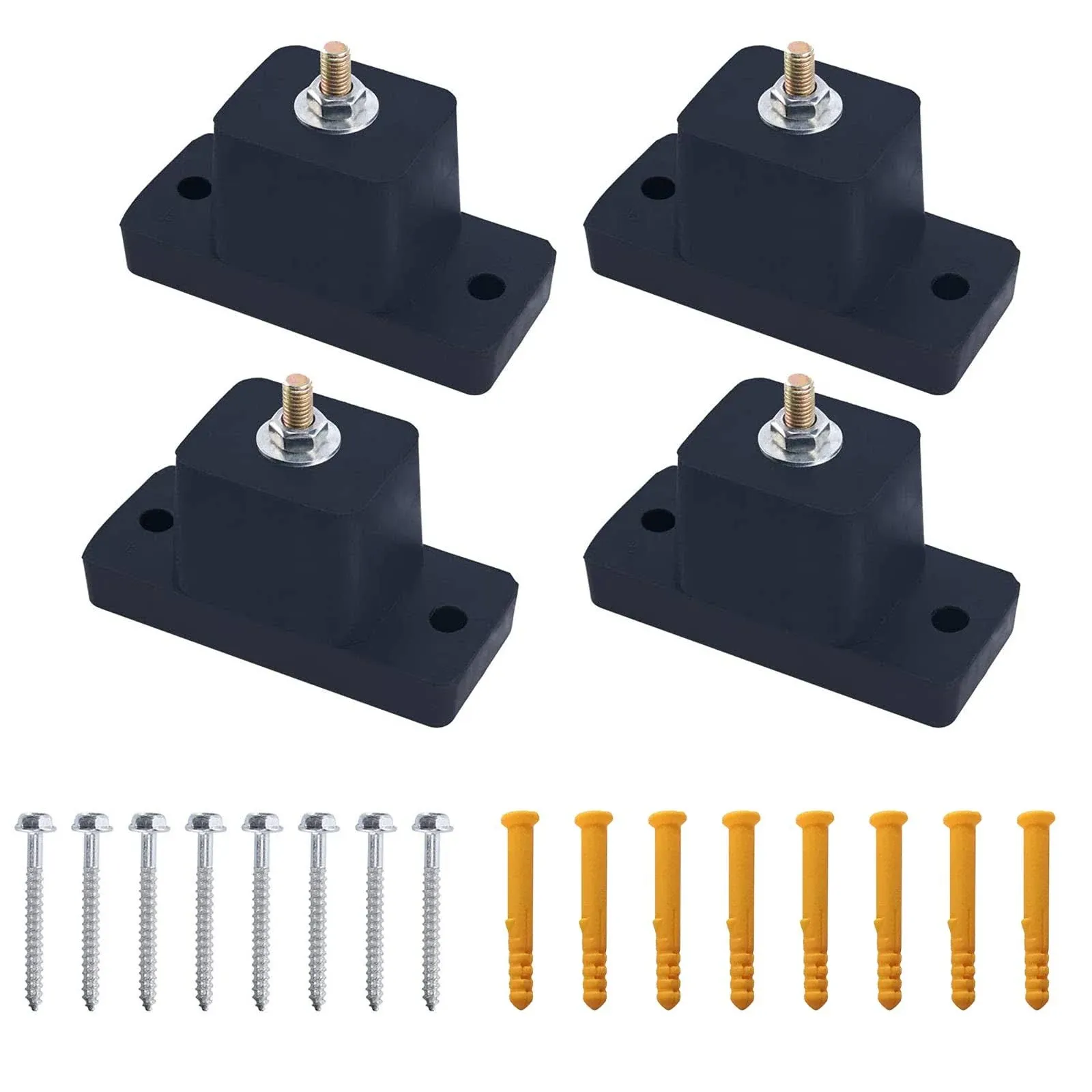 4Pack Rubber Vibration Isolator Mounting Bracket/Air Conditioner Mounting Bra...